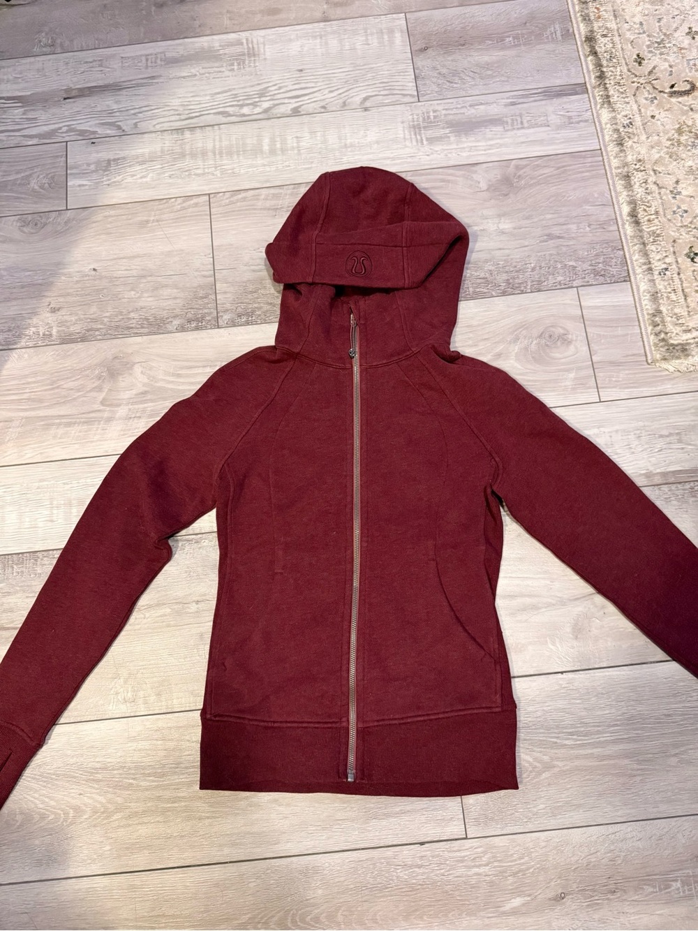 lululemon Burgundy Full-Zip